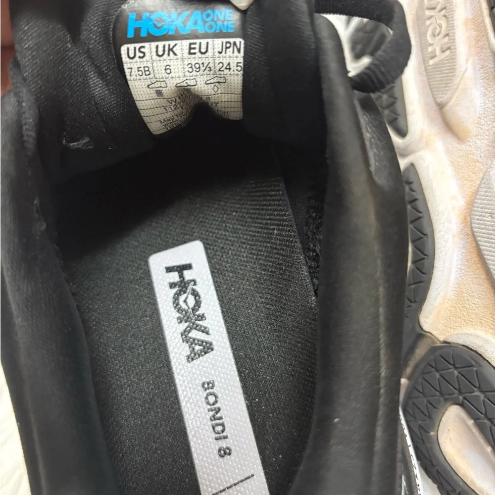 Hoka Black Athletic Sneakers